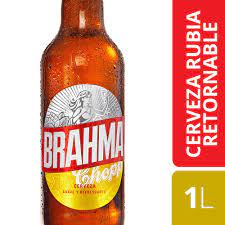 CERVEZA BRAHMA x 1.2 L