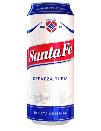 CERVEZA SANTA FE 473cc