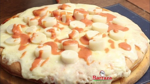 PIZZA CON PALMITOS
